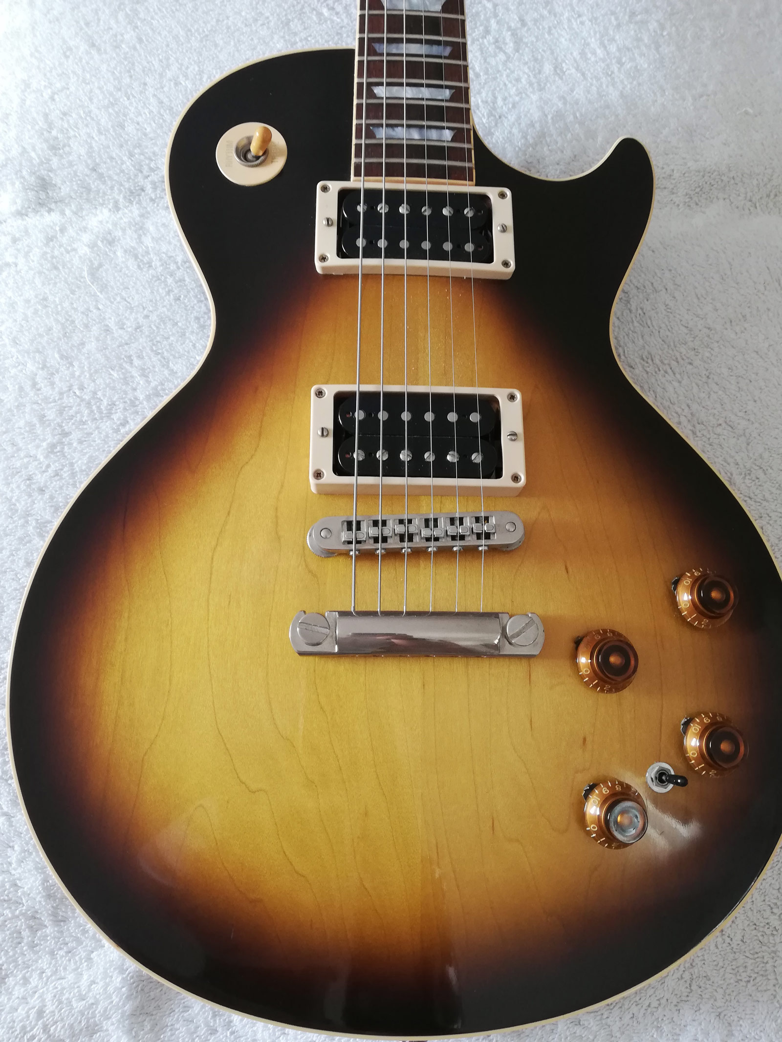   Gibson Les Paul Slash Custom Tobacco with Piezo  